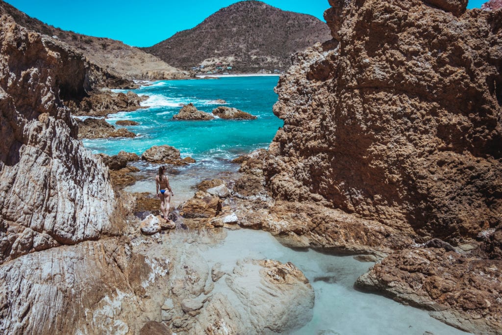 How To Get To The Grand Fond Natural Pool Of St. Barth in Grand Fond SVADORE Caribbean hidden gem swimming hole beautiful gorgeous piscine naturelle 38