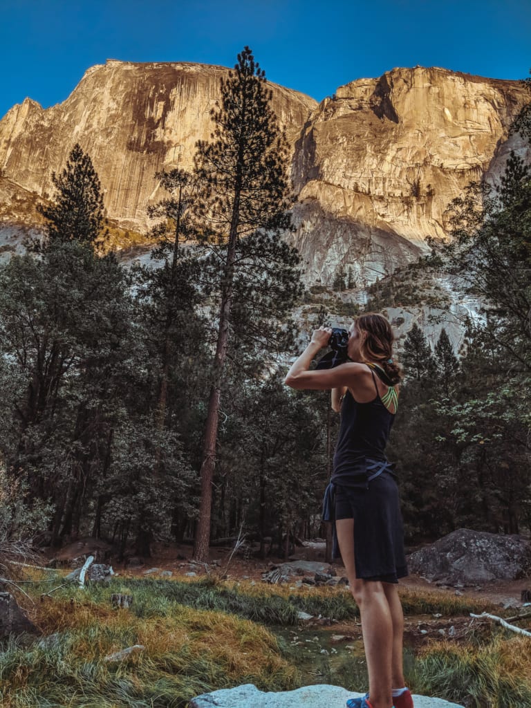 What to Expect at Mirror Lake in Yosemite Valley Yosemite Sentinel Dome Taft Point Travel Guide California Road trip SVADORE travel blog-1-60