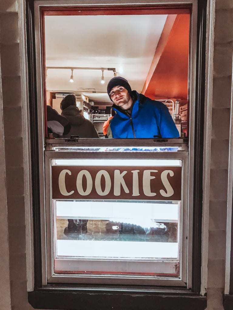 What To Do On A Weekend in Breckenridge, Colorado Where to Eat in Breck: Mountain Top Cookie Shop a weekend in breckenridge travel guide what to do where to ski where to stay svadore blog-1-19