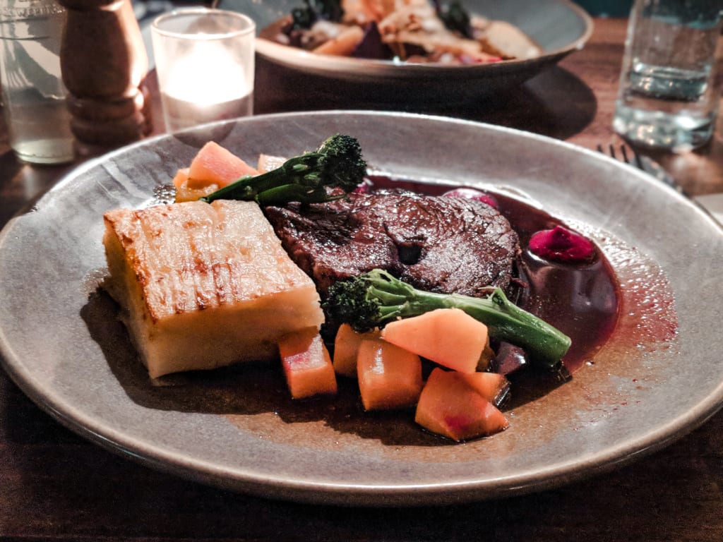 Restaurants in Dublin: L. Mulligan Grocer beef