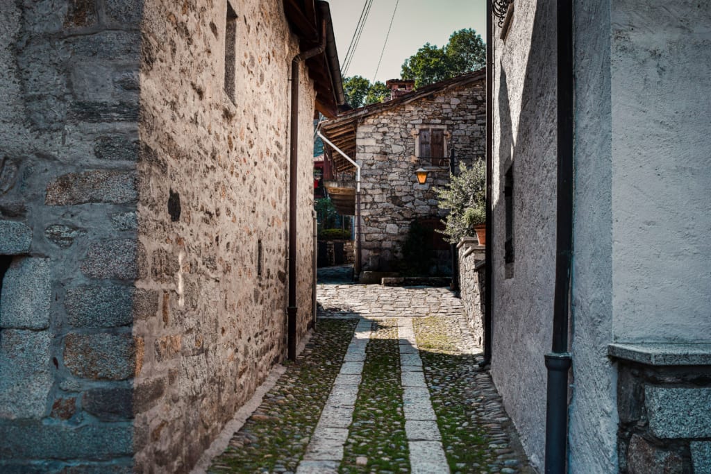 The Orphan Hamlet of Montorfano, Mergozzo lago maggiore