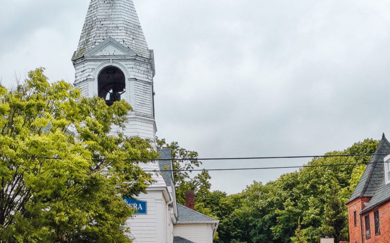 rainy day on the north fork Southold, Long Island: An Overlooked Town On The North Fork white flower farmhouse