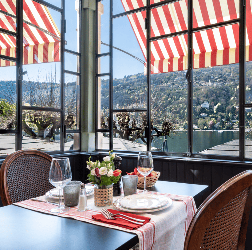 The Beauty of Isola Bella, Lago Maggiore delfino hotel The Beauty of Isola Bella, Lago Maggiore delfino hotel ristorante pasta lunch eat