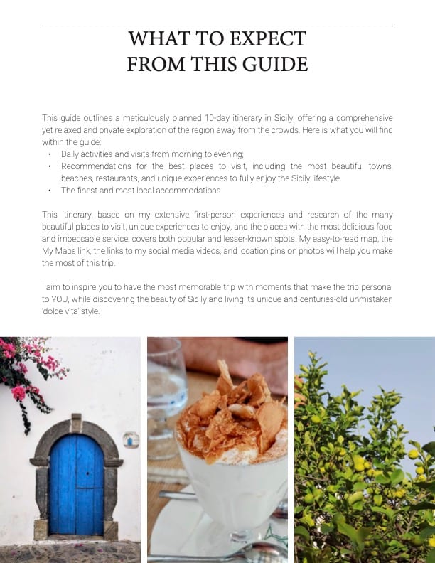 Digital Travel Guide: Mainland Sicily & The Aeolian Islands - Image 2
