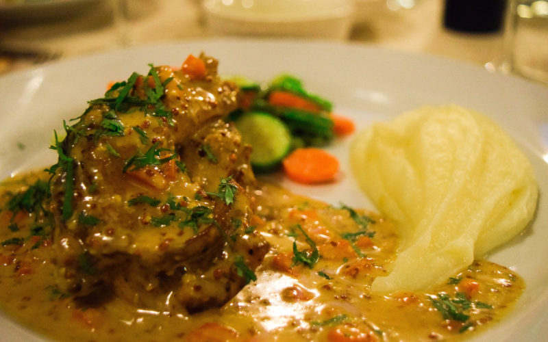 Where to Eat Fes_Fez_Morocco_Dar Roumana_Best of Morocco_restaurant_travel guide_rabbit with mashed potatoes_entree_main_template