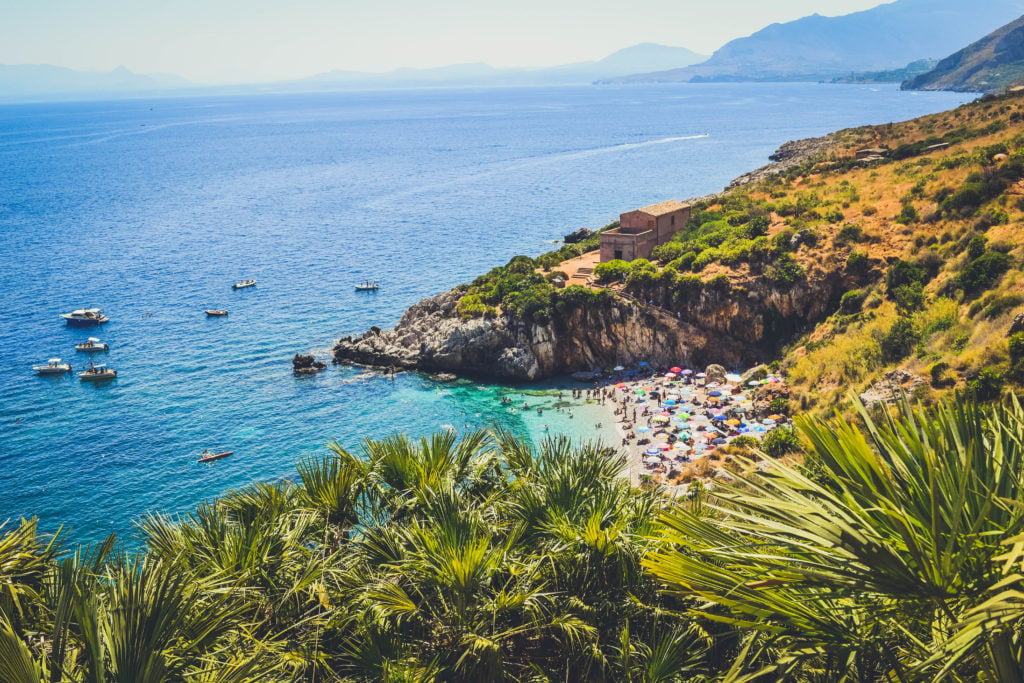 Travel Guide to Sicily_San vito lo capo_riserva dello zingaro_nature reserve_best beaches in italy_coves_where to go_boat_cala Hiking Sicily's Zingaro Nature Reserve: Riserva Naturale Dello Zingaro