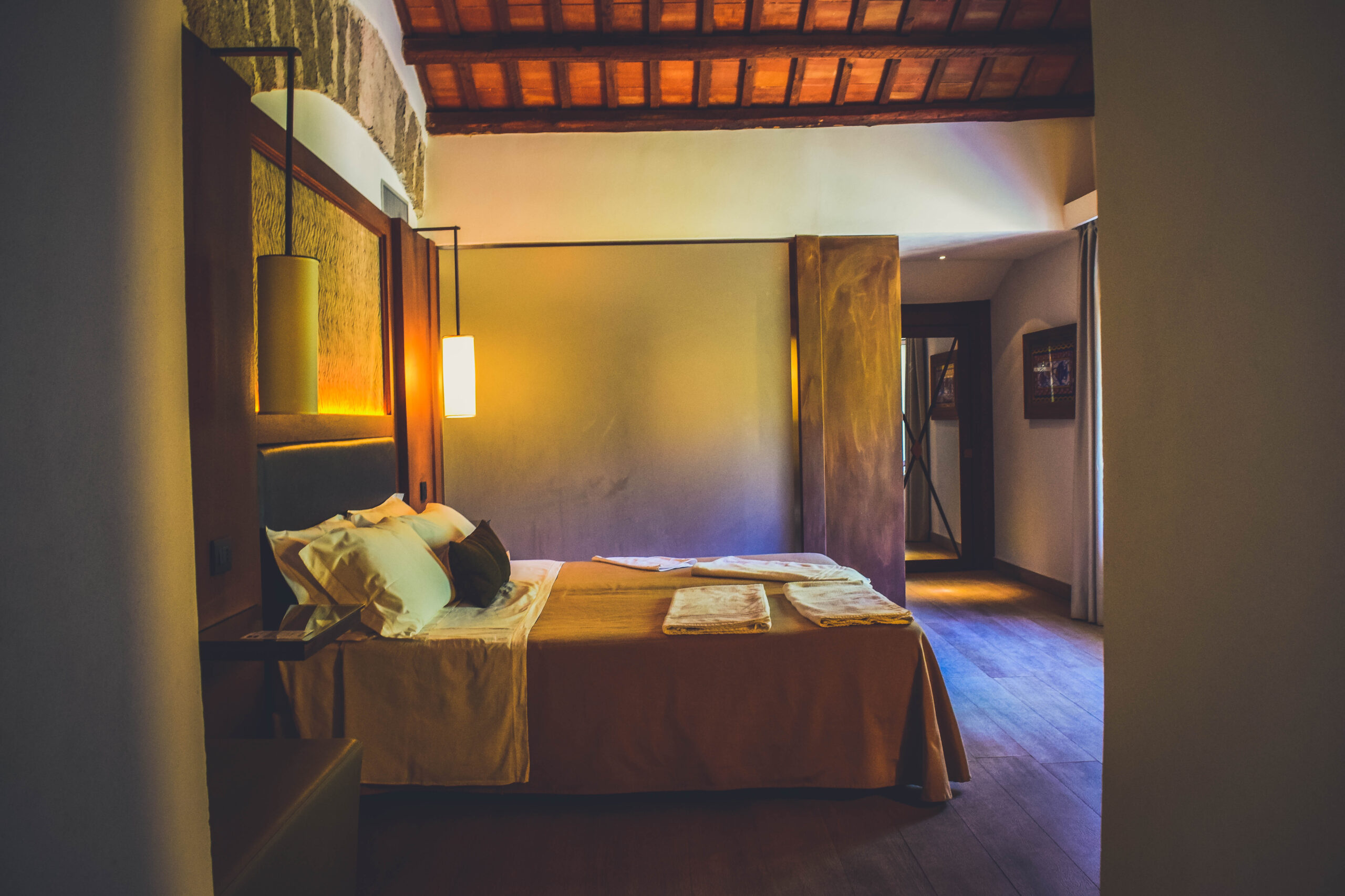 bedroom suite Hotel Baglio La Porta Sicilia near San Vito Lo Capo Riserva dello Zingaro Private exclusive resort cliffs best of sicily sicilia hidden gem off the beaten path luxury