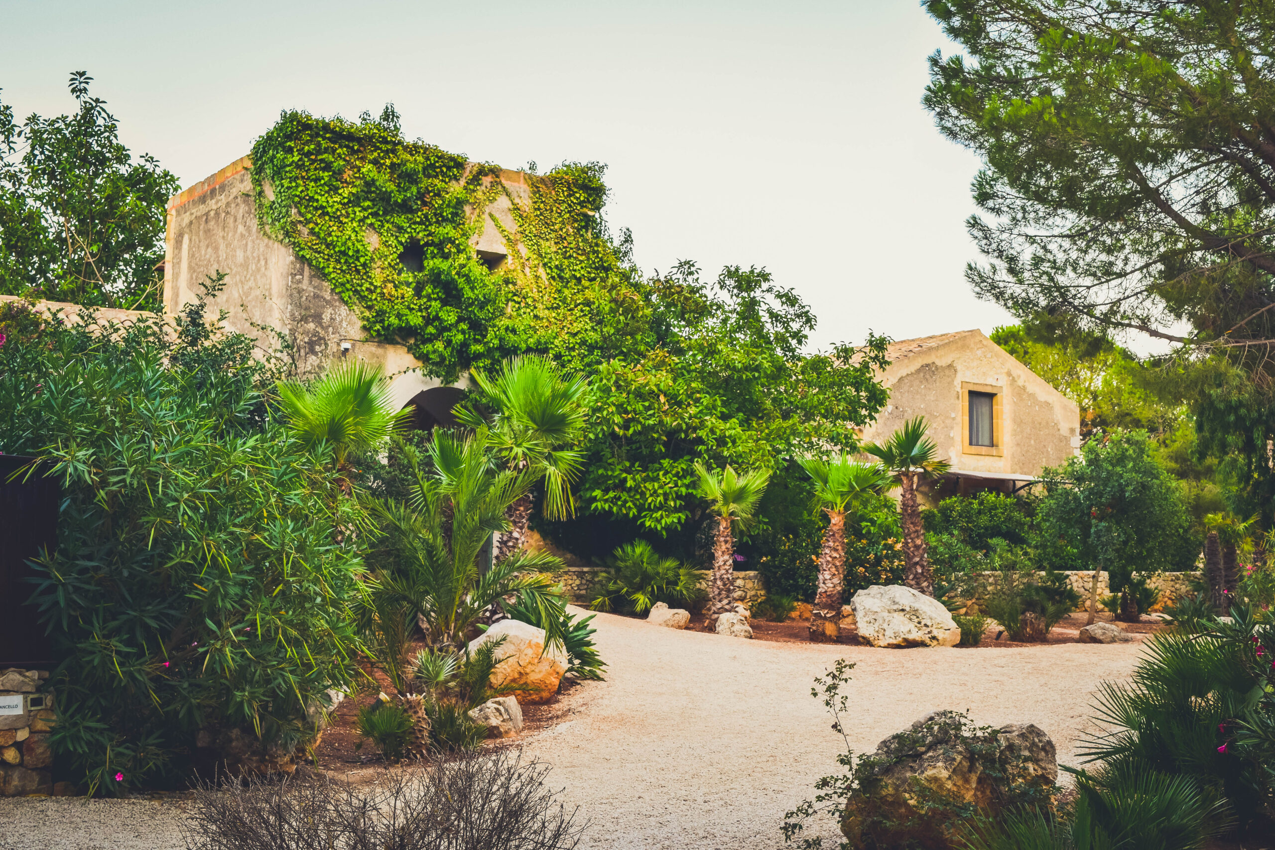 entrance Hotel Baglio La Porta Sicilia near San Vito Lo Capo Riserva dello Zingaro Private exclusive resort cliffs best of sicily sicilia hidden gem off the beaten path luxury