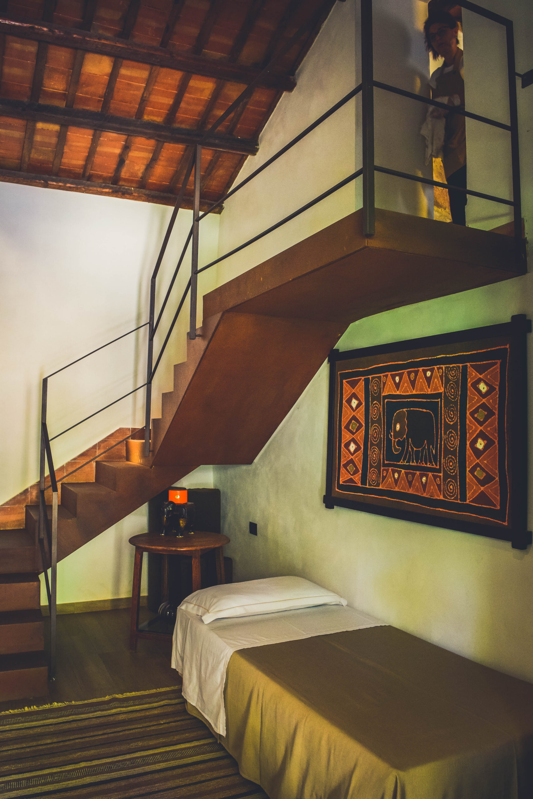 suite bedroom two floors Hotel Baglio La Porta Sicilia near San Vito Lo Capo Riserva dello Zingaro Private exclusive resort cliffs best of sicily sicilia hidden gem off the beaten path luxury