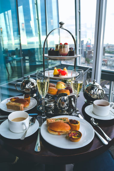 aqua shard champagne afternoon tea Travel guide to london uk blog what to do what to see where to go 3 days-19