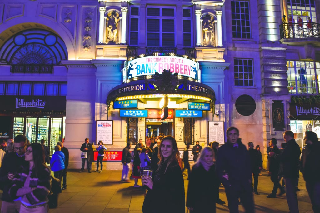 West End Theatre Comedy About A Bank Robbery Travel guide to london uk blog what to do what to see where to go 3 days-45