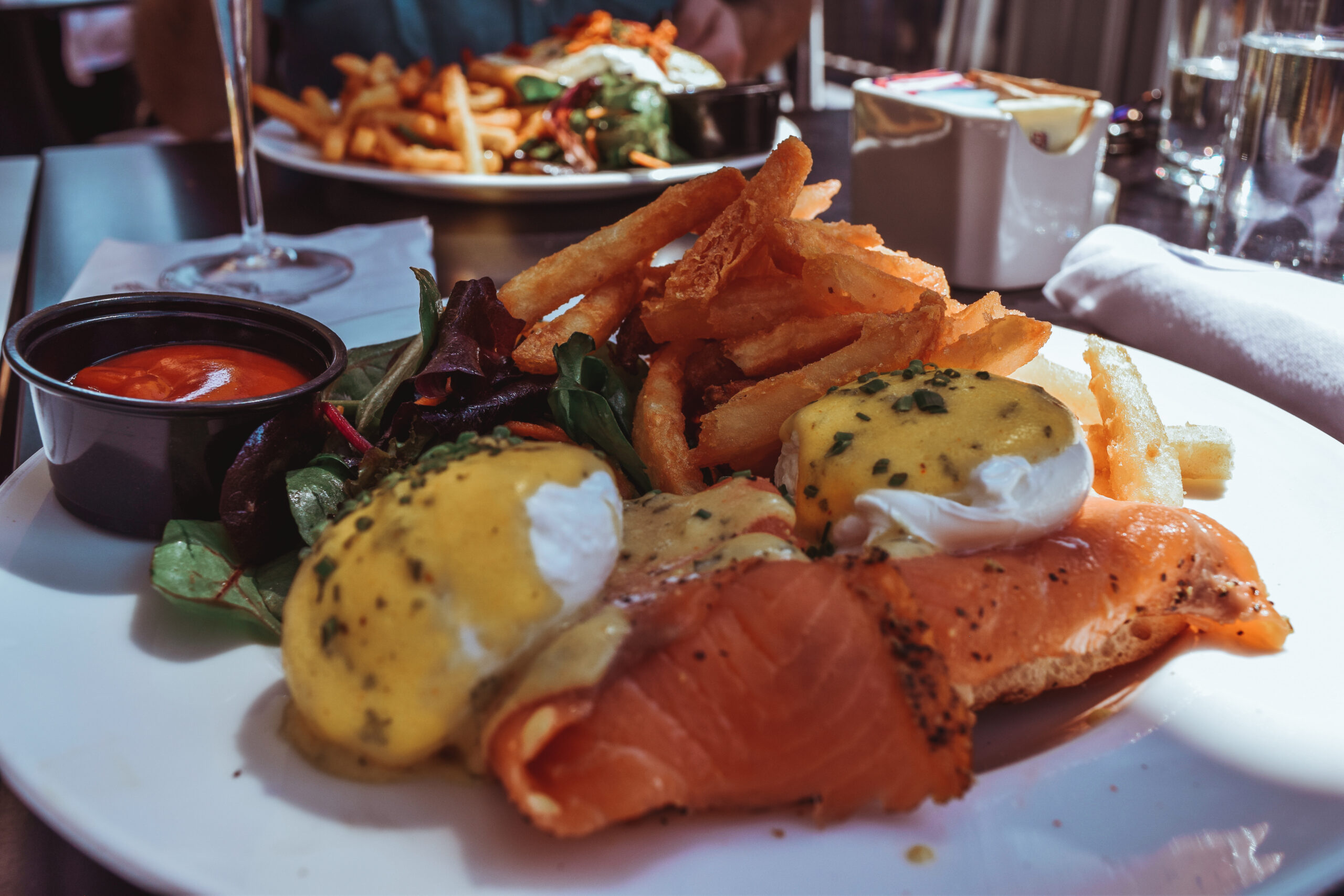 Turn Down For Brunch: Upstairs at the Kimberly Hotel svadore travel blogger lifestyle manhattan midtown best rooftop brunch spot nyc new york SVADORE Eggs Norwegian