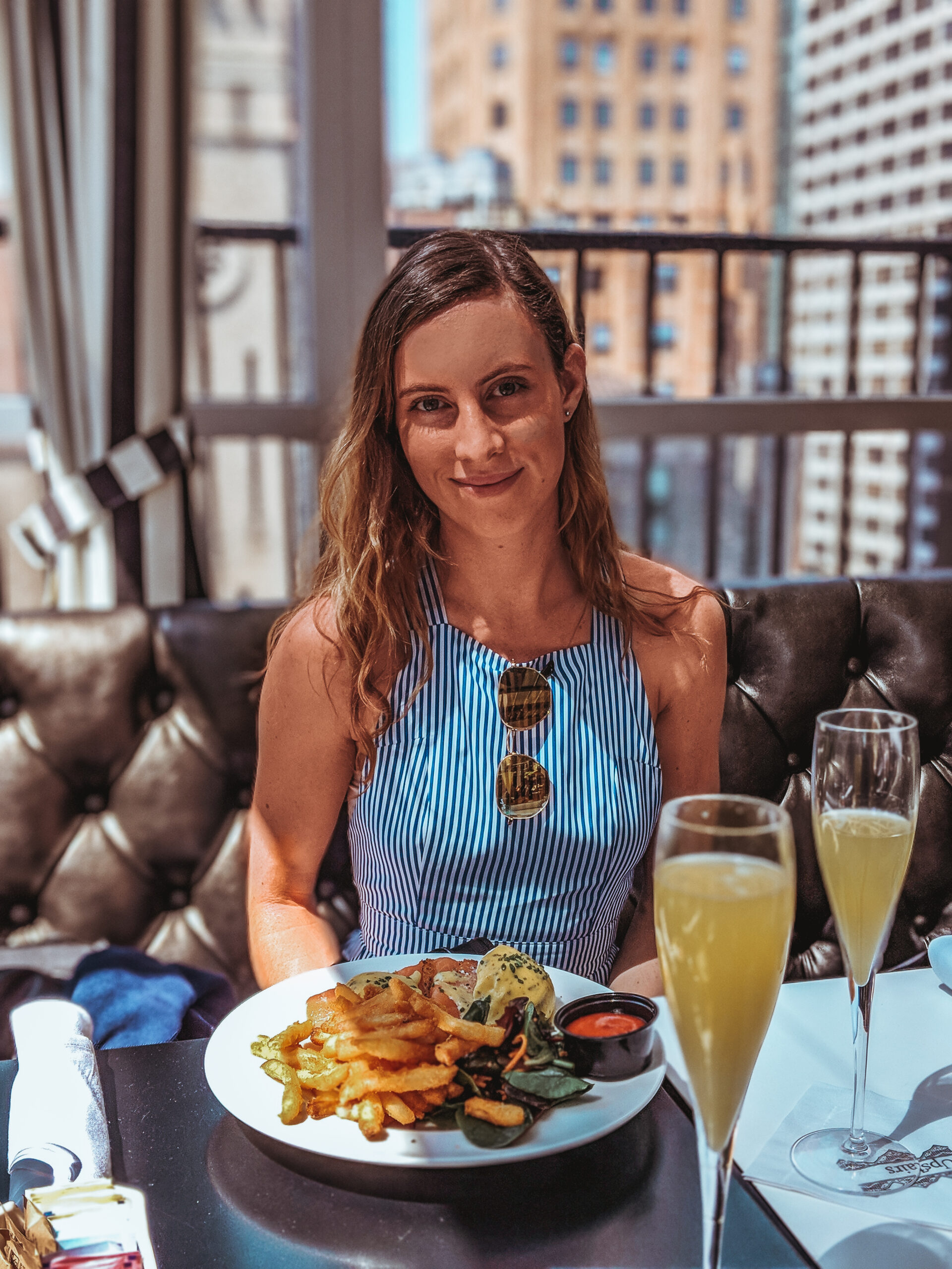 Turn Down For Brunch: Upstairs at the Kimberly Hotel svadore travel blogger lifestyle manhattan midtown best rooftop brunch spot nyc new york SVADORE