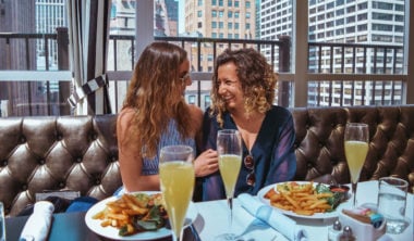 Turn Down For Brunch: Upstairs at the Kimberly Hotel svadore travel blogger lifestyle manhattan midtown best rooftop brunch spot nyc new york SVADORE