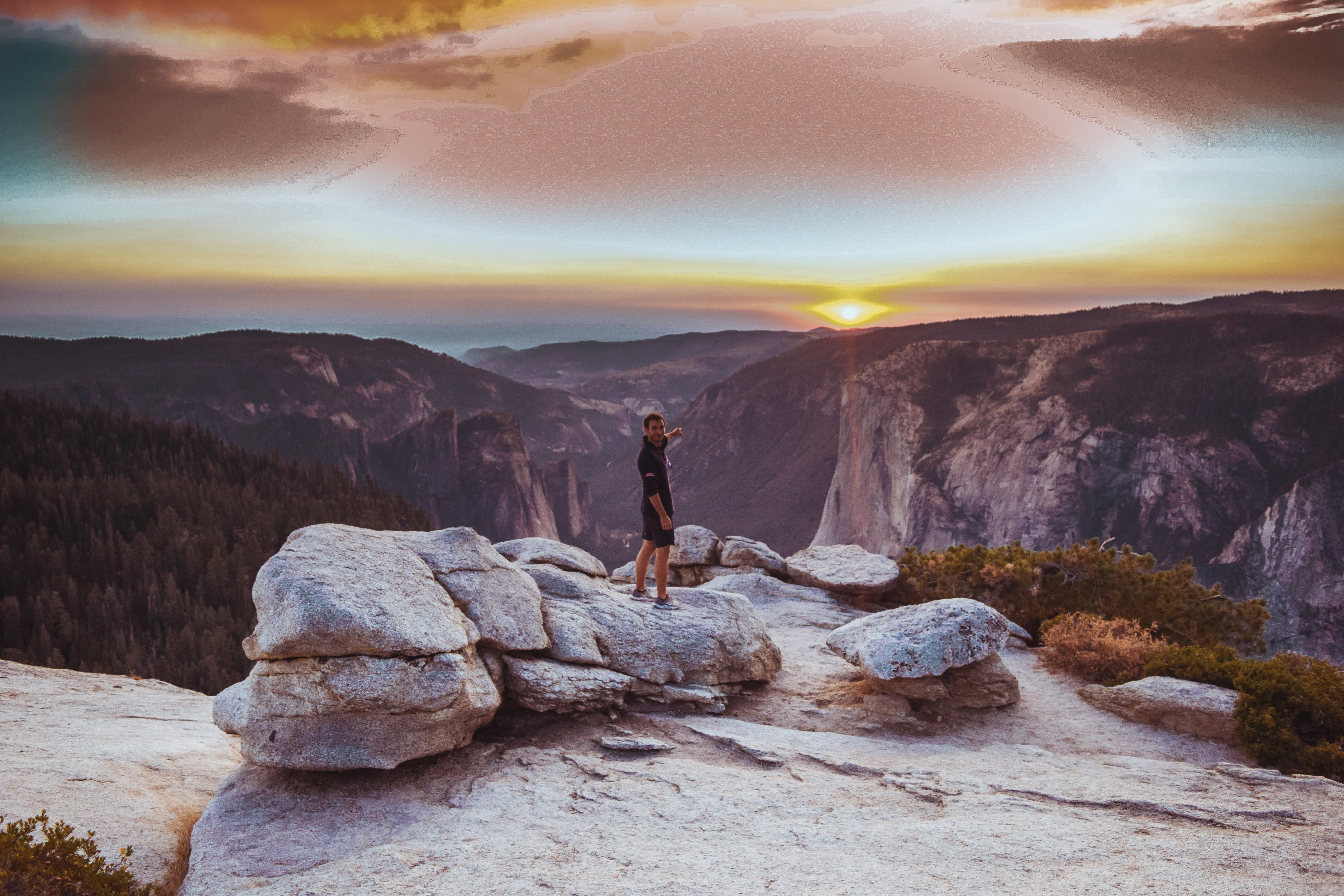 The Best Sunset in Yosemite: Sentinel Dome Yosemite Sentinel Dome Taft Point Travel Guide California Road trip SVADORE travel blog-1-15