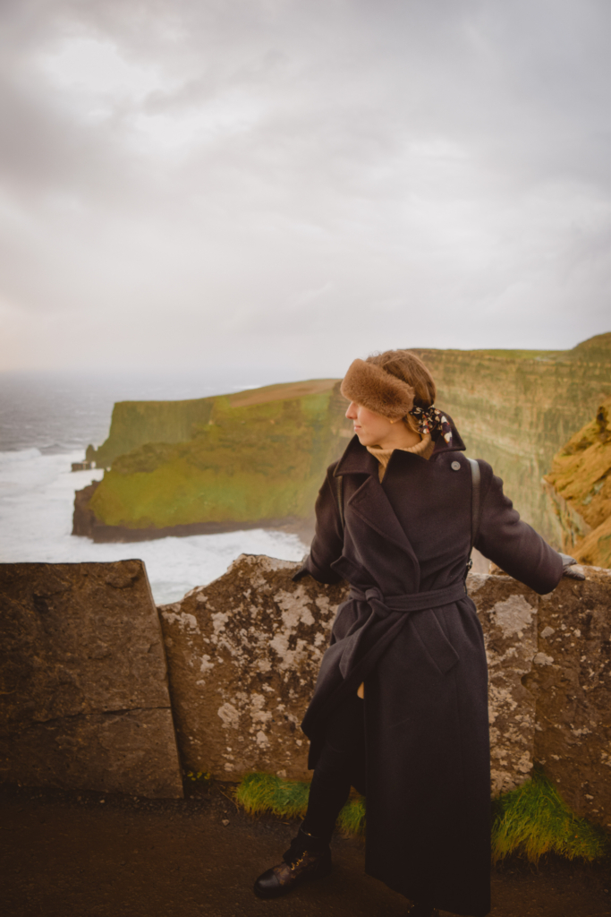Visiting The Cliffs of Moher from Dublin in December ireland travel guide travel blog svadore driving winter -1-11