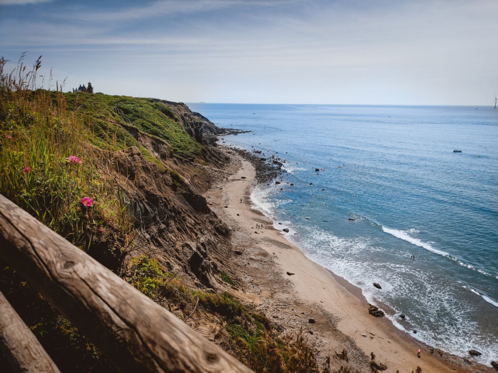 Mohegan Bluffs - Things to Do On Block Island block island travel guide what to do on bi rhode island SVADORE-1