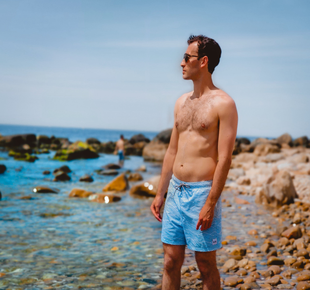 Eubi Flex Edition sports bathing suit Vail Beach: The Beach Hidden Behind Mohegan Bluffs