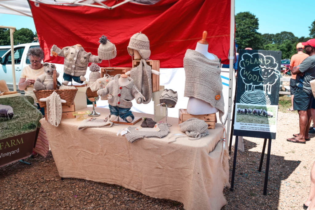 Meet the Artisans of the West Tisbury Farmers Market allen farm and wool shop