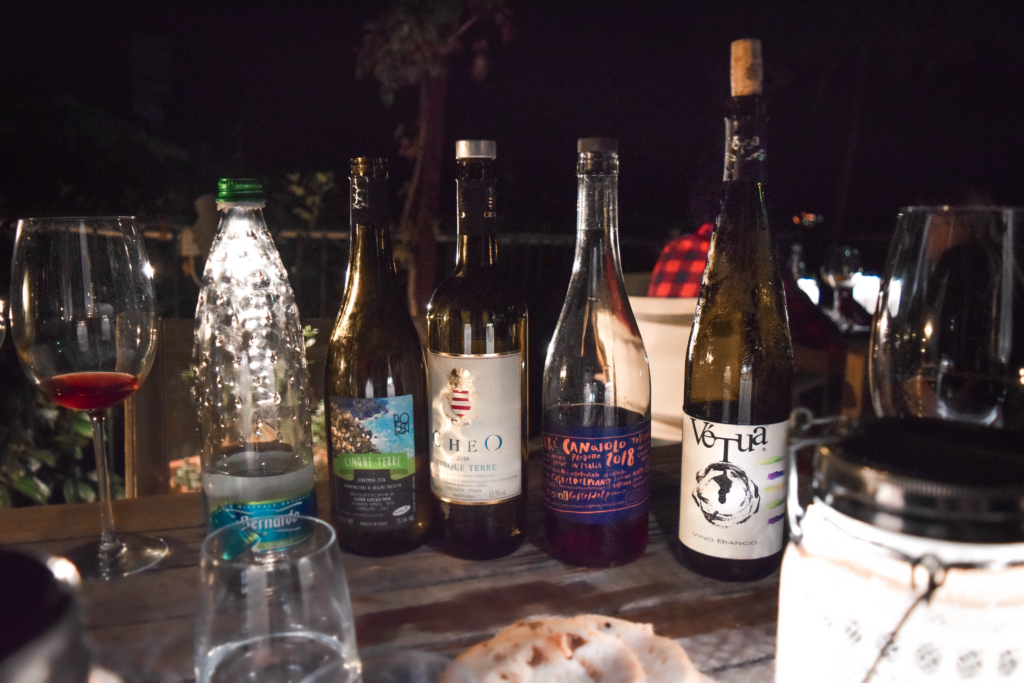 Tasting Cinque Terre at La Sosta, A Michelin Restaurant where to eat in cinque terre wine tasting