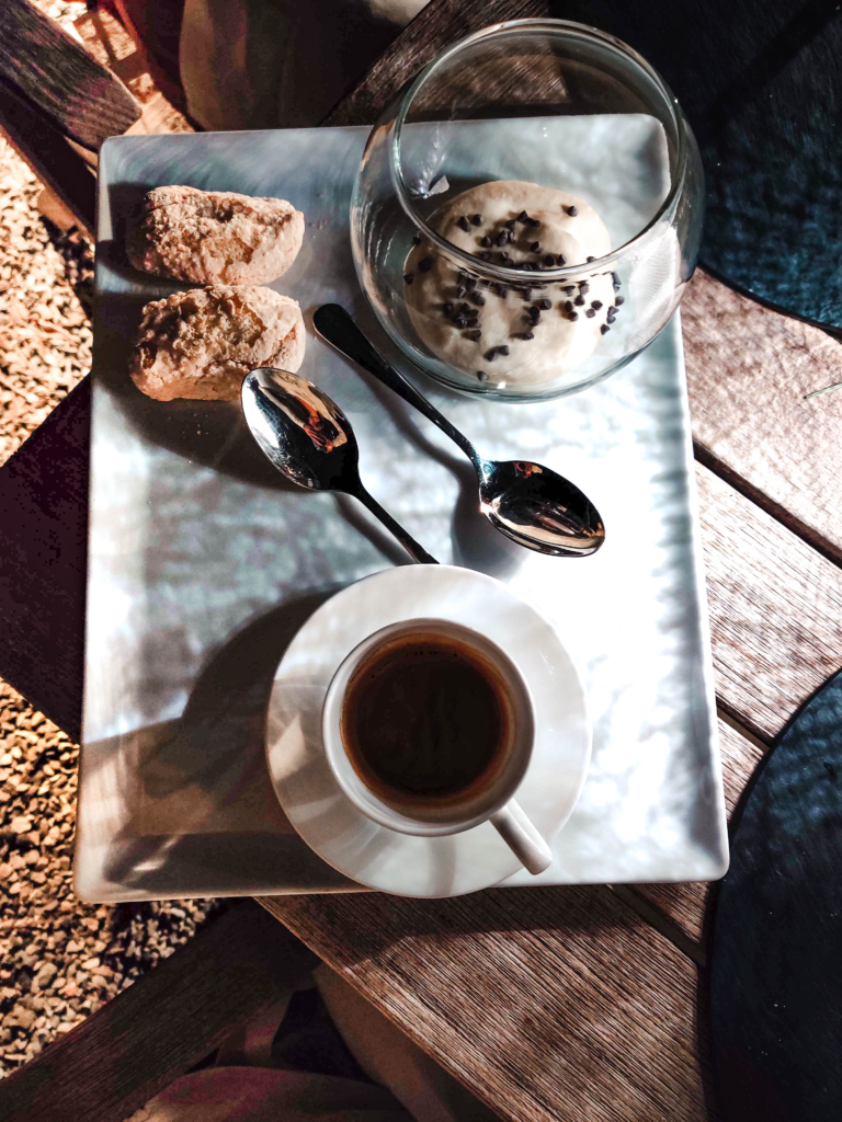Tasting Cinque Terre at La Sosta, A Michelin Restaurant where to eat in cinque terre tiramisu
