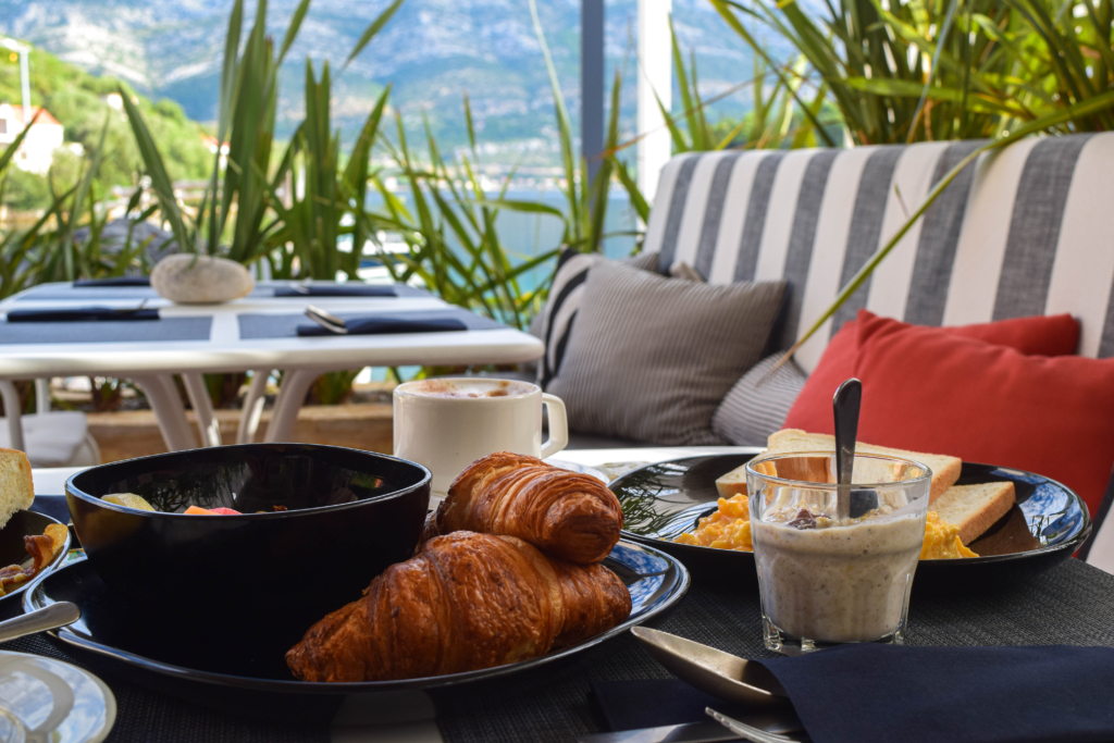 11 Reasons to Stay at Tara's Lodge Hotel in Korcula, Croatia zrnovska banja bay mimis bistro bar