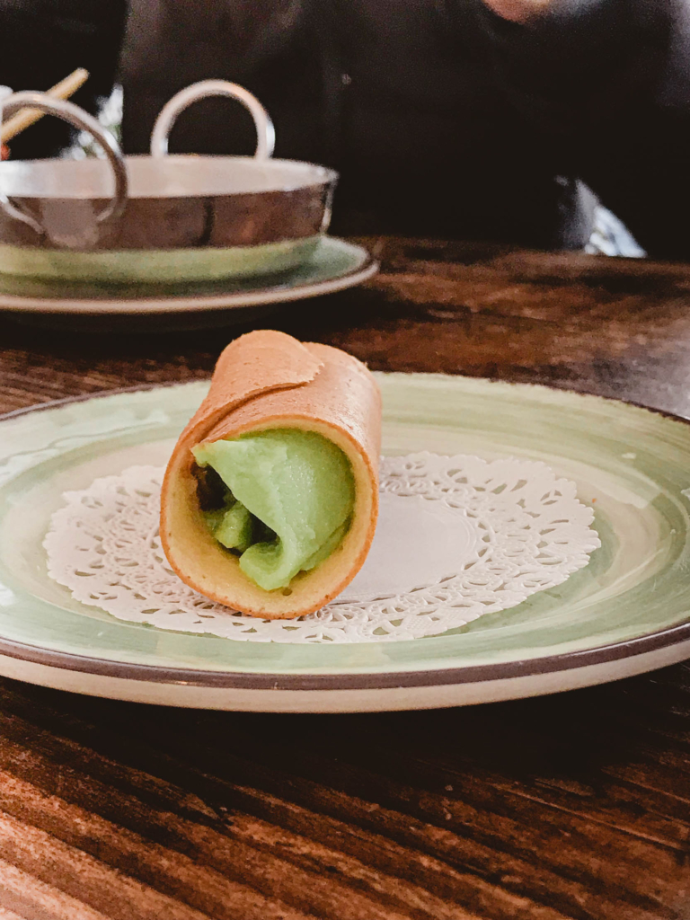 Scenes from my Queens, NY Food Tour inspired by AFAR thai food khao nom dessert thai crepe