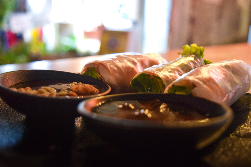 Can't Miss Asian Food in Croatia: Silk Street Food fresh spring rolls