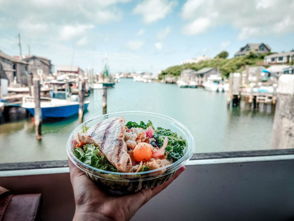 An Afternoon in Menemsha, Martha's Vineyard the galley travel guide travel blog svadore what to do fishing village swordfish salad