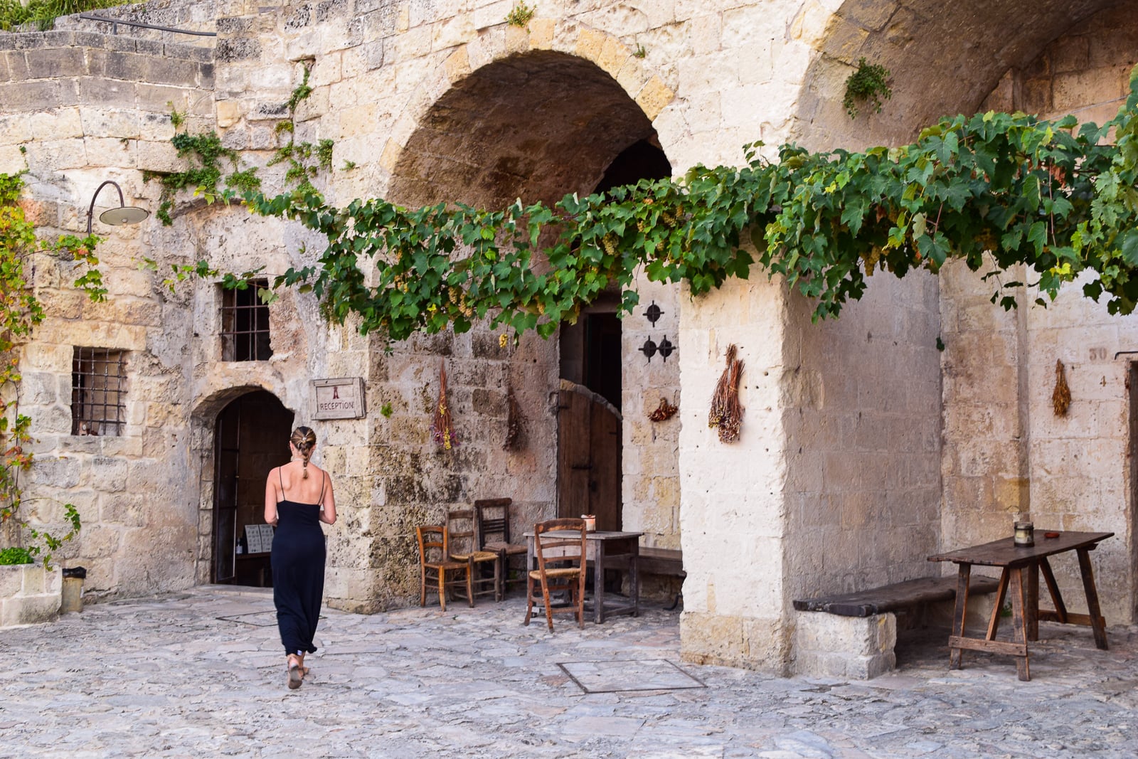 Sleep in Cave Hotel Sextianto Le Grotte della Civita in Matera, Basilicata