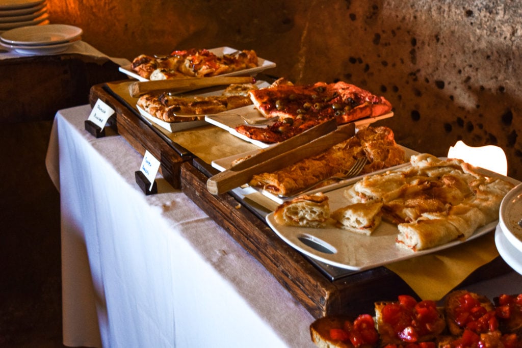Sleep in Cave Hotel Sextianto Le Grotte della Civita in Matera, Basilicata travel guide where to stay travel blog svadore puglia road trip rock hewn church breakfast hotel sassi civita