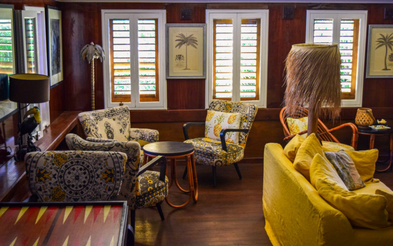 Meet The Hotel Director: We Talk To Sonia Morel, Director of Maisons & Hotels Sibuet chocolate thirst cocktail anaes ananas lounge pineapple lounge drinks dinner francois plantation about villa marie st. barth ananas pineapple lounge bar François Plantation Restaurant, St. Barts: Cocktails, Dinner, Cigars and a Night Cap