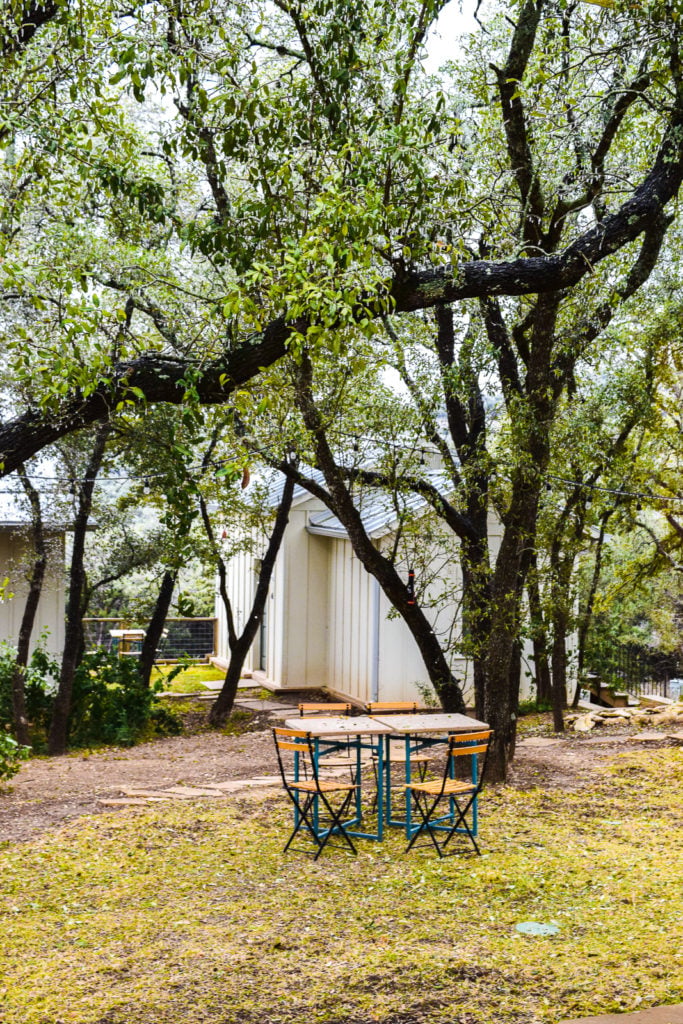 Texas Hill Country Getaway near Austin: The Wayback texas hill country resort boutique hotel cottage romantic boho chic wedding yoga pool restaurant