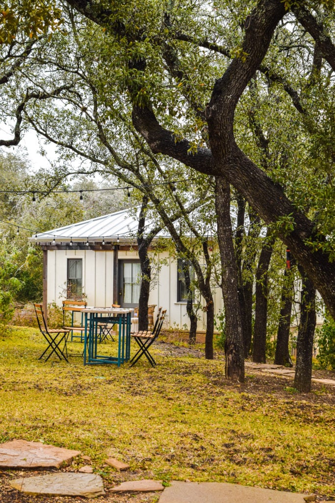 Texas Hill Country Getaway near Austin: The Wayback texas hill country resort boutique hotel cottage romantic boho chic wedding yoga pool restaurant