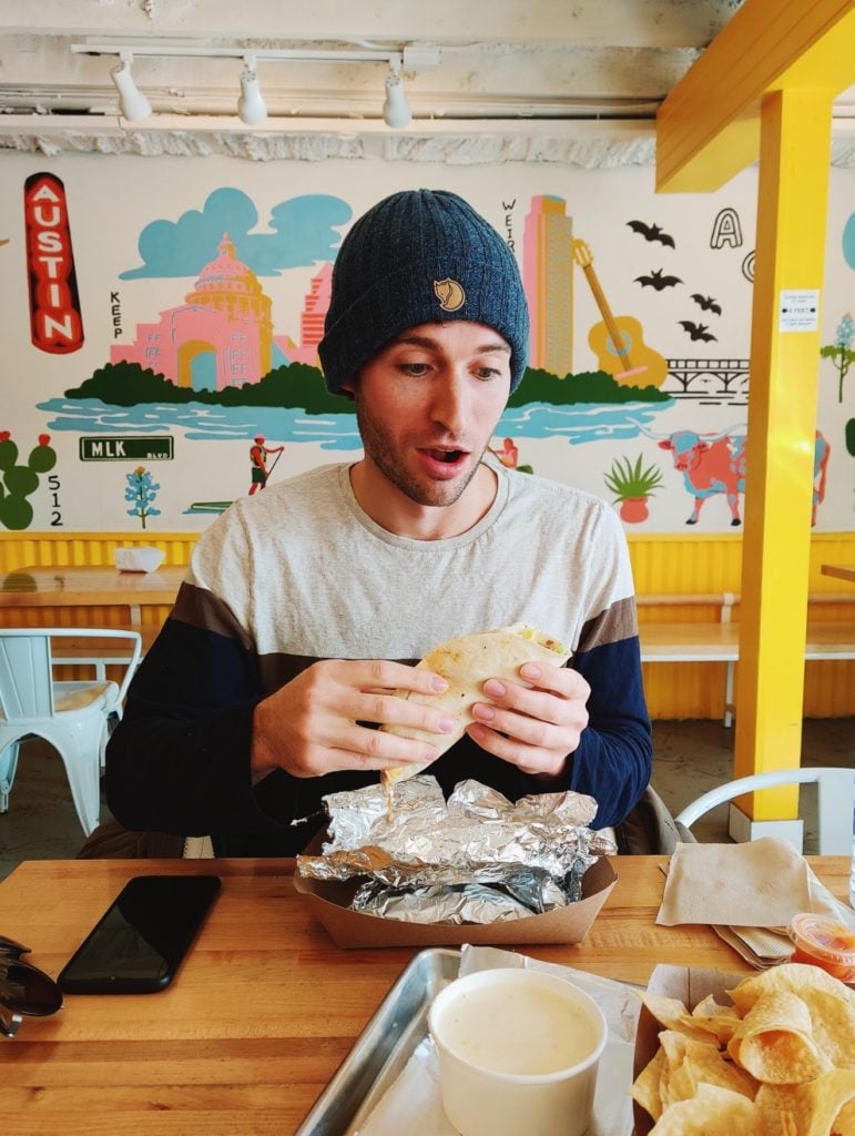 I Visited Austin during Texas Snow Storm Uri. Here's What Happened... kesos tacos