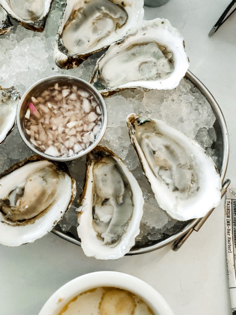 rainy day on the north fork little creek oysters greenport