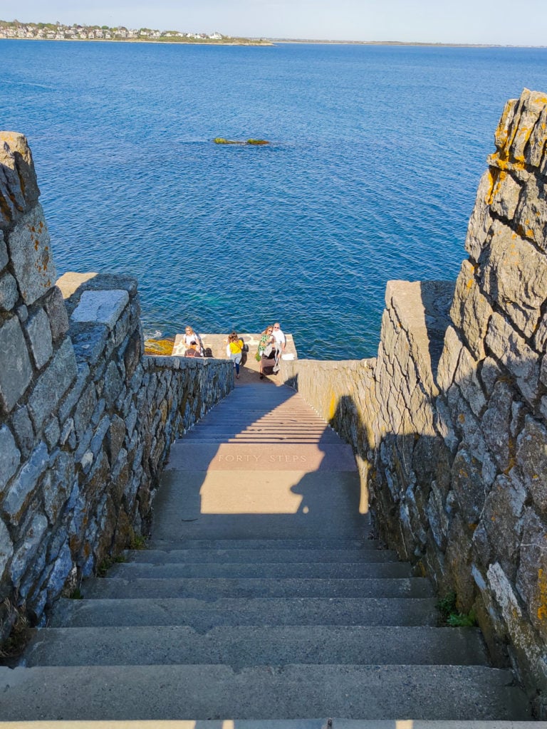 Visit Cliff Walk Newport, Rhode Island and 40 Steps forty steps 40 steps