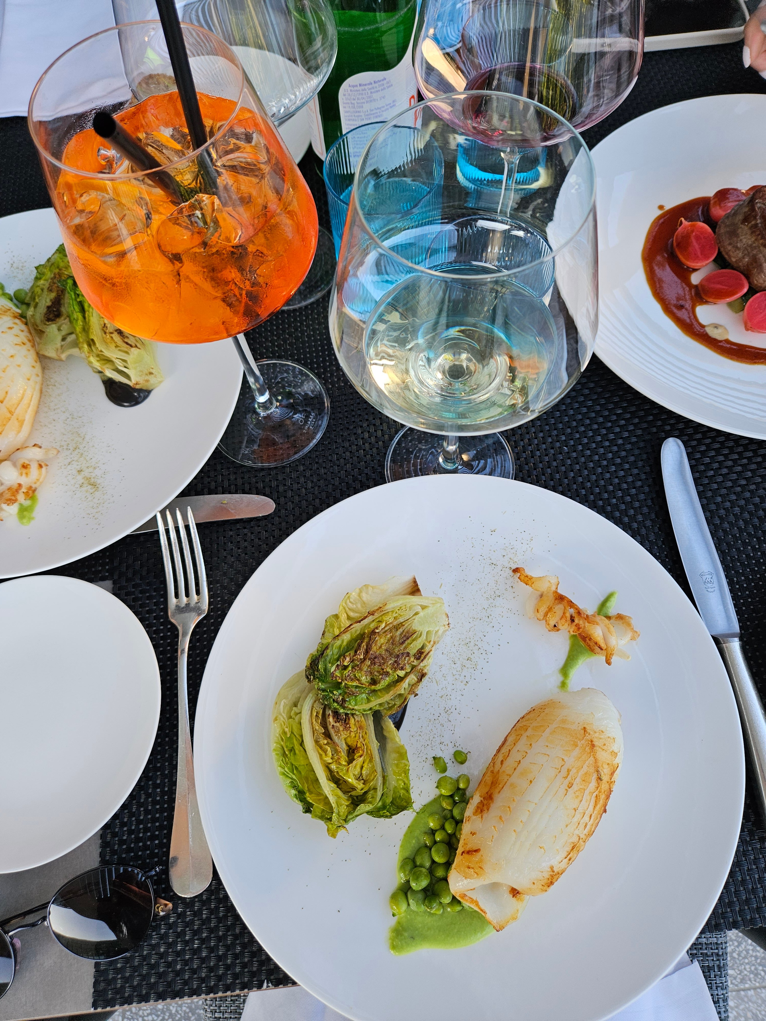 Isola dei pescatori restaurant dinner Isola dei pescatori restaurant dinner