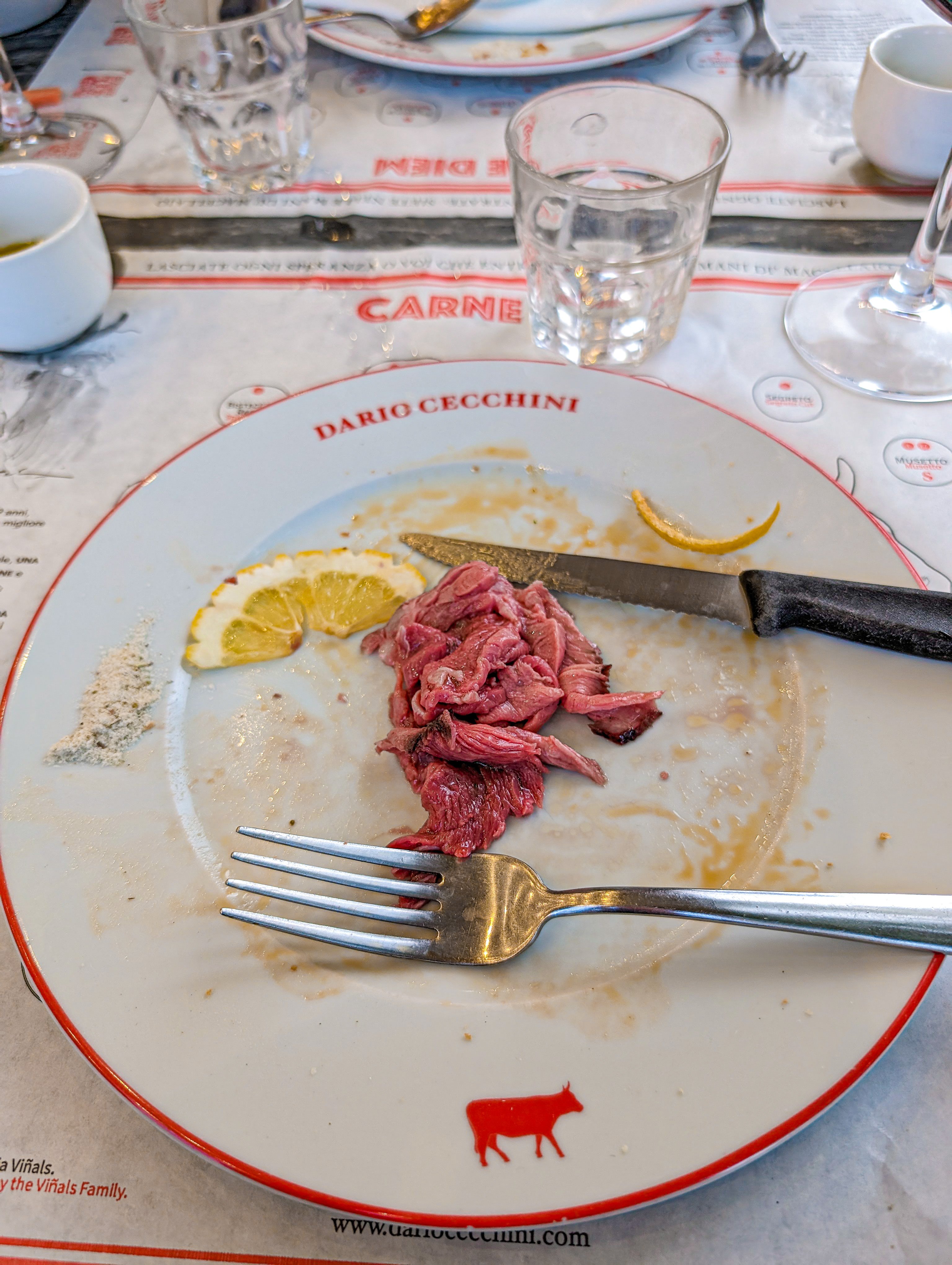 Eating at The Famous Butcher Of Panzano: Dario Cecchini chefs table officina