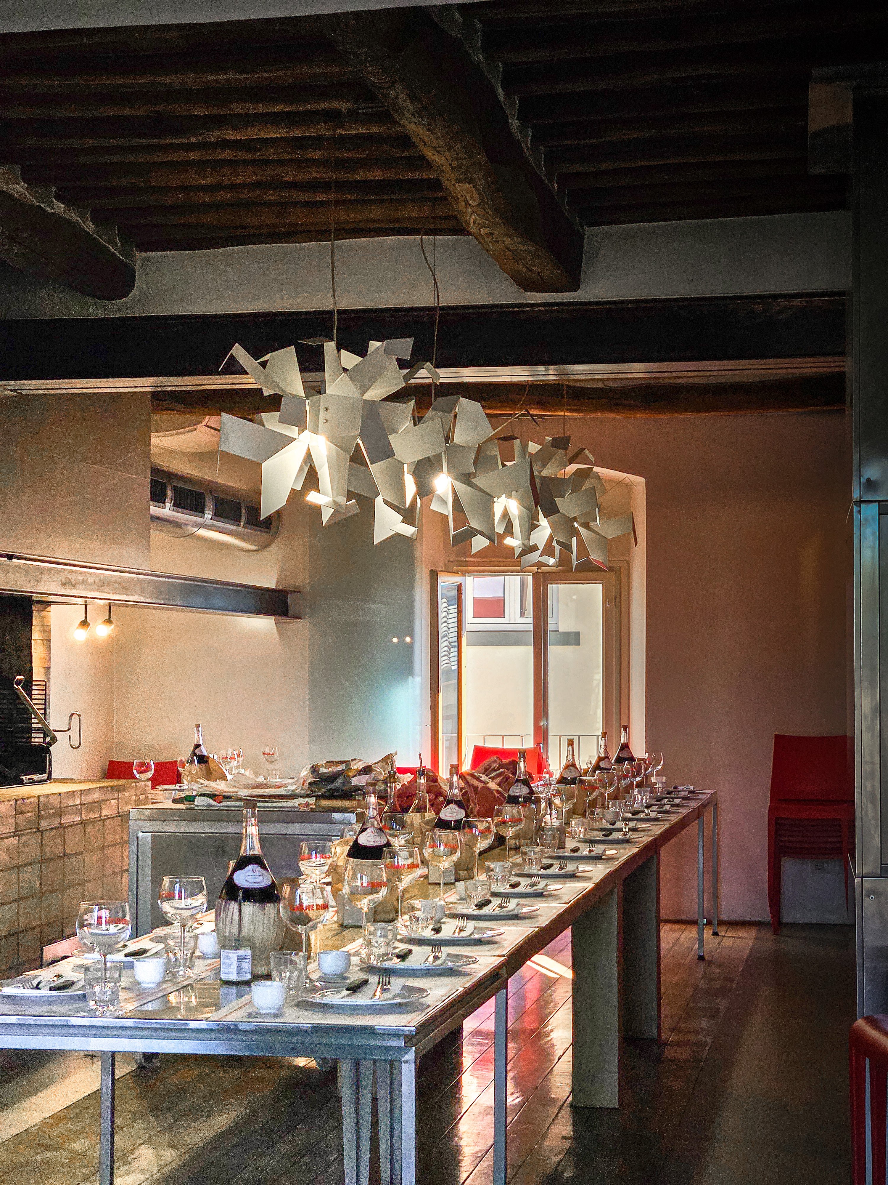 Eating at The Famous Butcher Of Panzano: Dario Cecchini chefs table officina