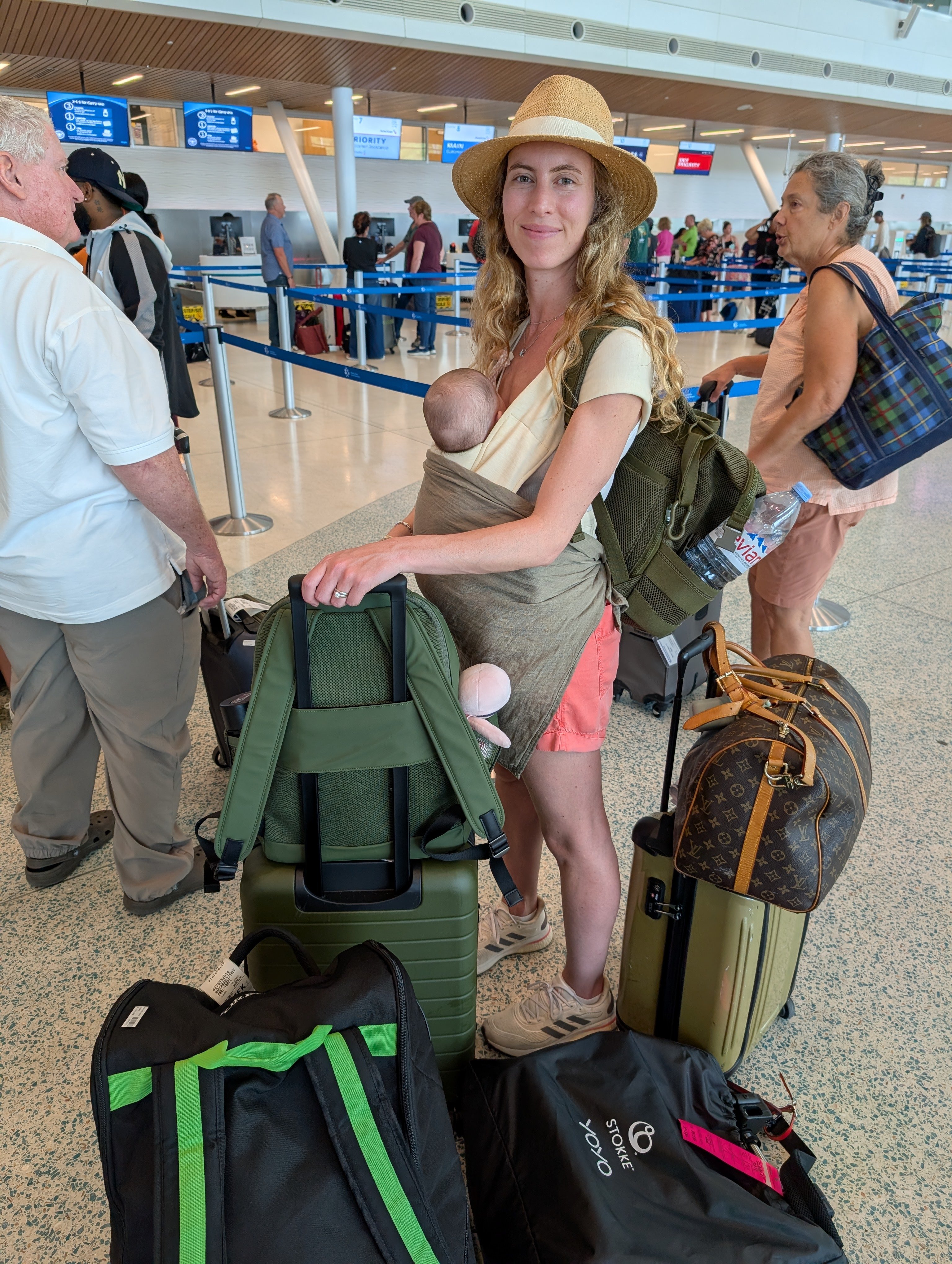 My First Experience Traveling with a Newborn