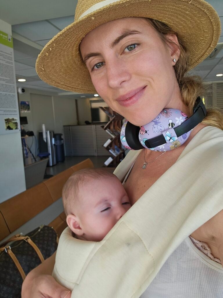 My First Experience Traveling with a Newborn