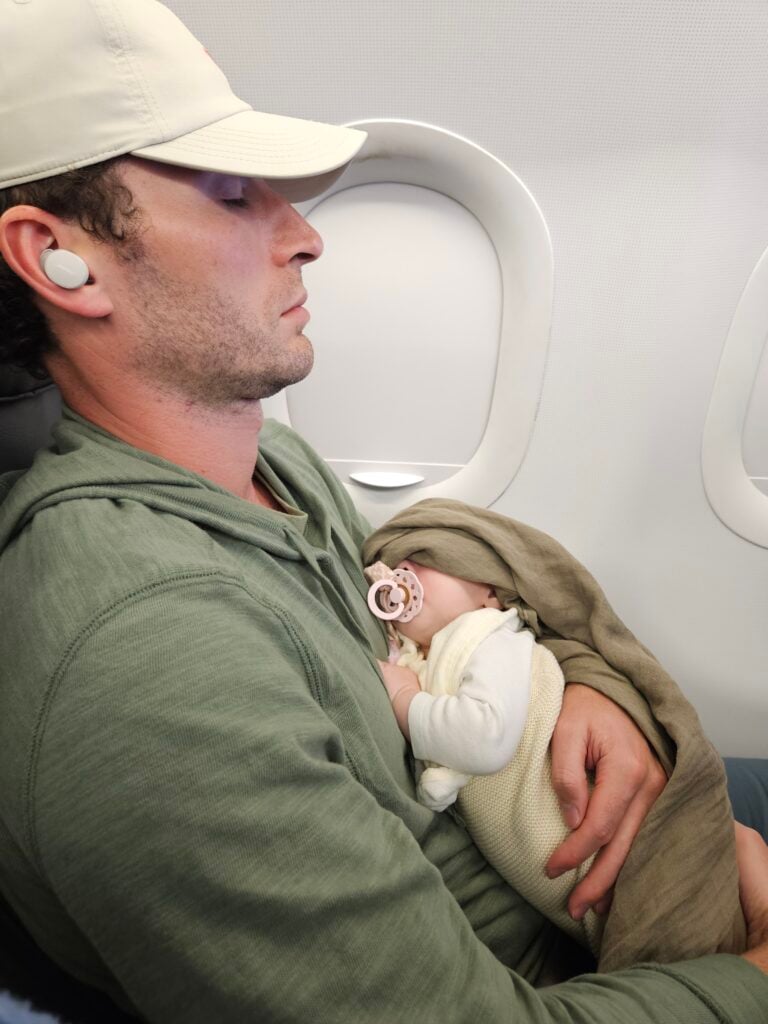My First Experience Traveling with a Newborn