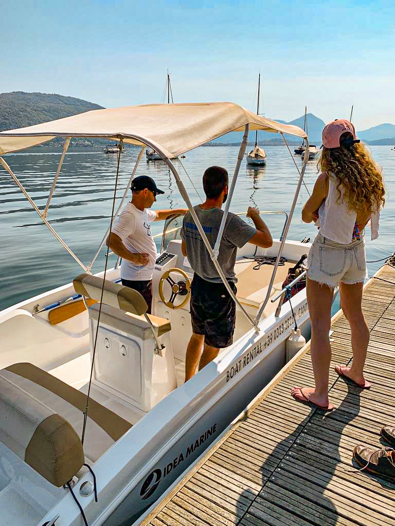 My Experience Renting A Boat on Lake Maggiore (No Boating License Required)
