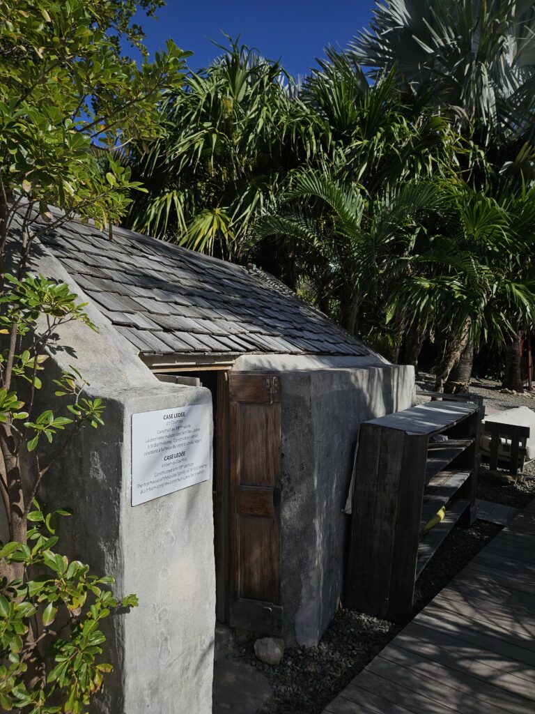 Historic 18th-century stone cases at the Le Toiny Beach Club