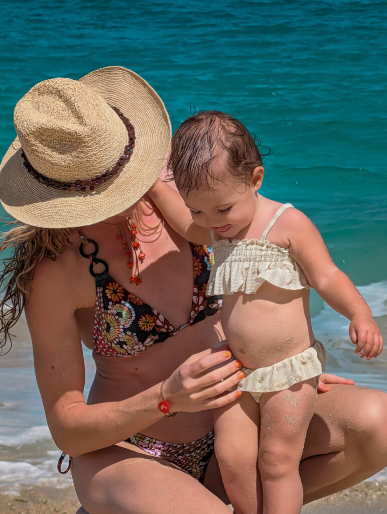 A hand-woven Panama hat from Tawa B’Art, perfect for an effortless St. Barth style beach day at Flamands.