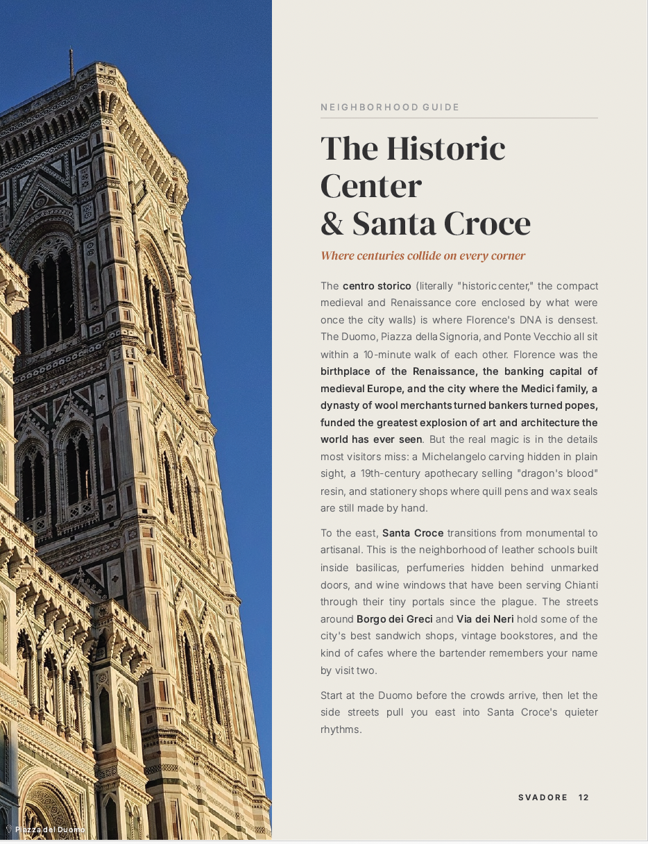 Florence: The Svadore 3-Day Travel Guide - Image 6