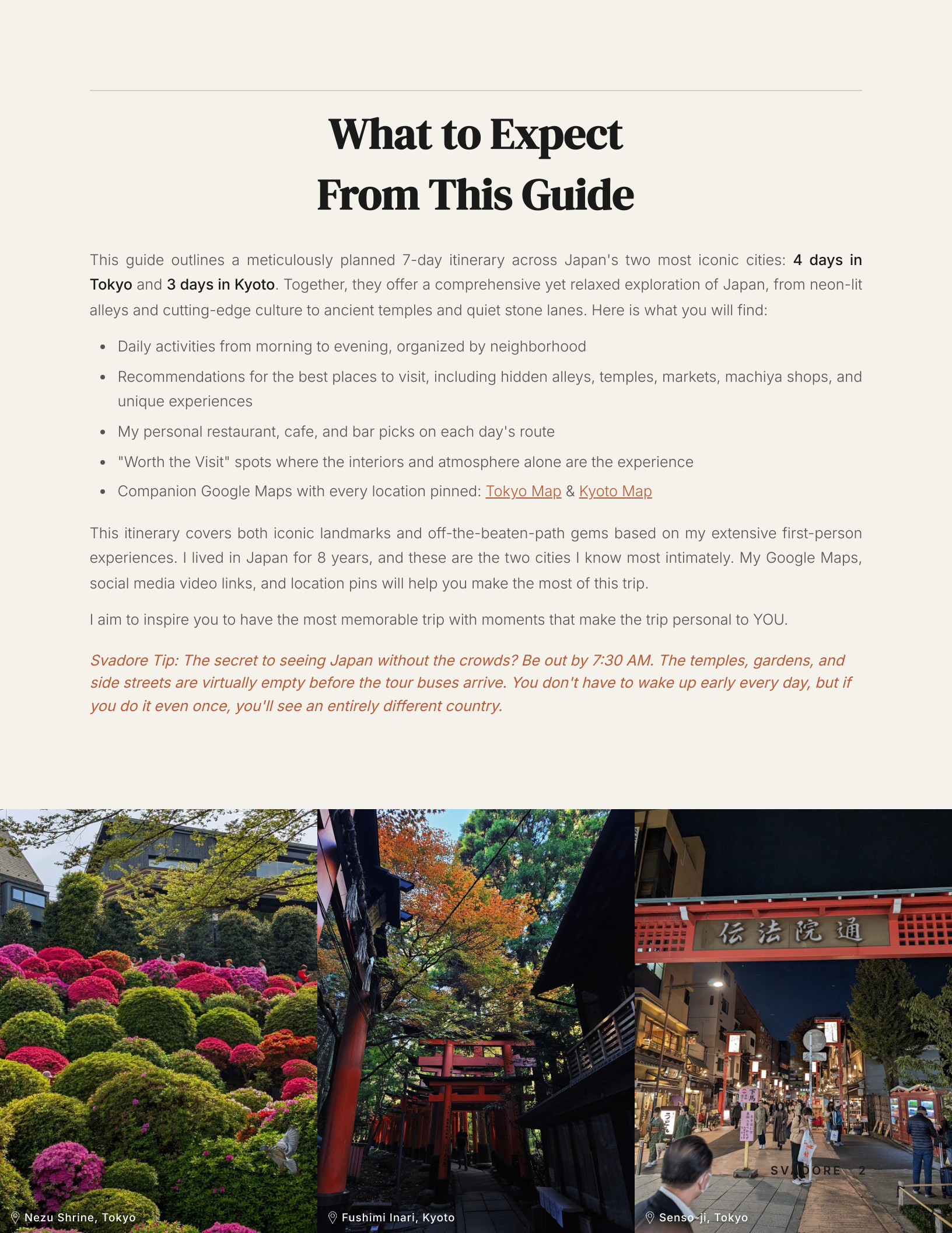 Japan in 7 Days: Tokyo & Kyoto, A Complete Travel Guide - Image 2
