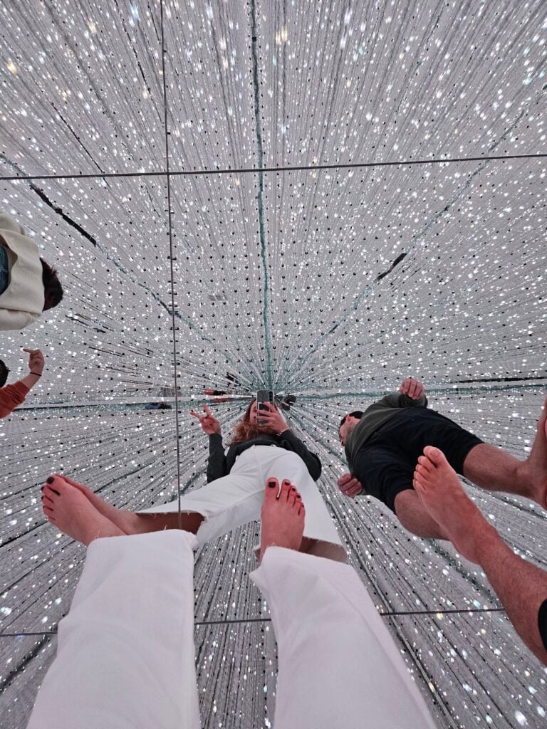 Walking through the Infinite Crystal Universe at teamLab Planets, an immersive art highlight of 4 days in Tokyo