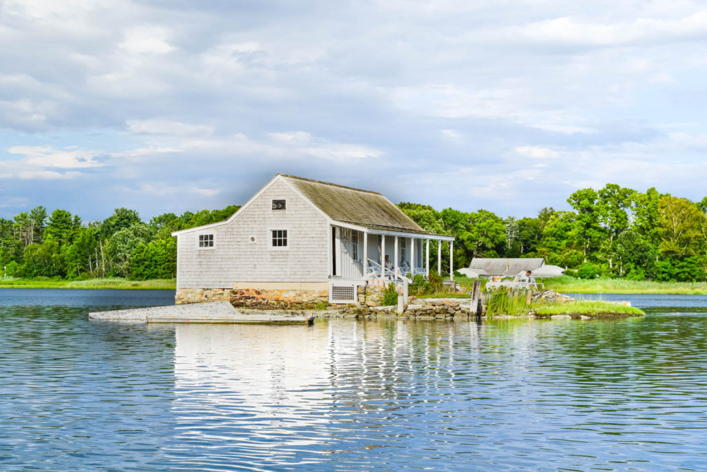 Connecticut Experience: Oyster Tour at Hummock Island westport ct things to do in fairfield county unique fun family private event island sunset boat sustainable oyster farming